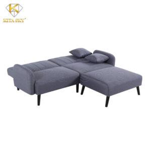 Màu sắc ổn, dễ vệ sinh khiến những mẫu sofa phòng khách thông minh màu xám luôn có số lượng đặt hàng đông hơn hẳn.