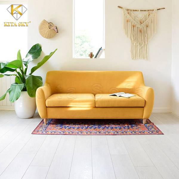Mẫu bàn ghế sofa phòng khách đơn giản từ nội thất KITA