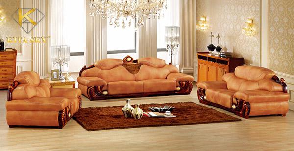 Nên dùng sofa da hay gỗ luôn là thắc mắc của nhiều người. Sử dụng sofa da kết hợp gỗ chính là lựa chọn phù hợp nhất