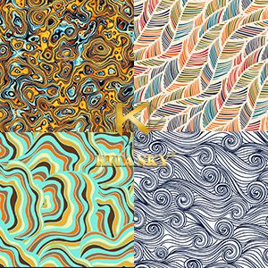 Vải hoa văn Abstract pattern