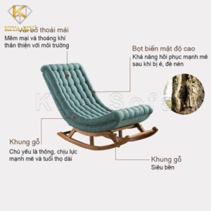 Ghế nằm thư giãn Kita Sofa là sự lựa chọn hoàn hảo cho gia đình bạn với nhiều tính năng ưu việt